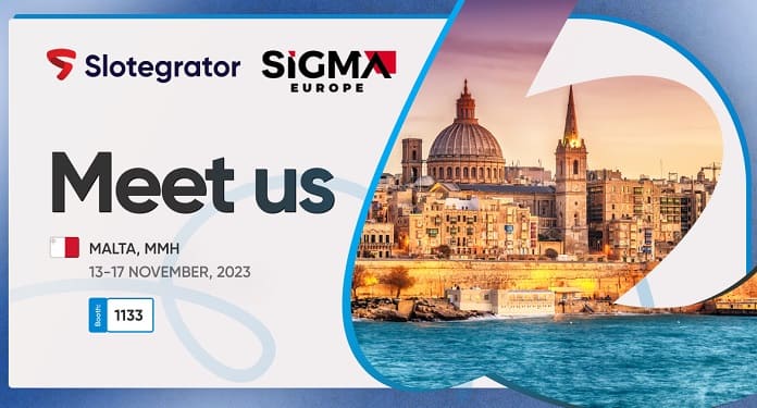 Conheça Slotegrator no SiGMA Europe Summit 2023 em Malta