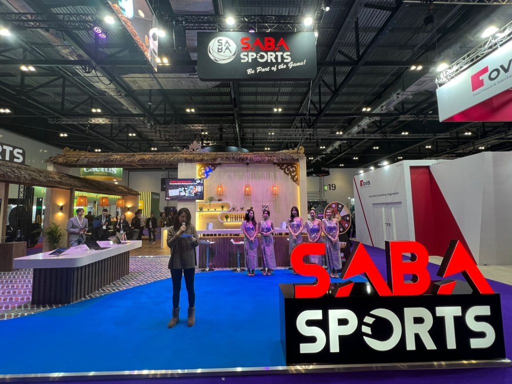 Personalized Saba Sports space at ICE London