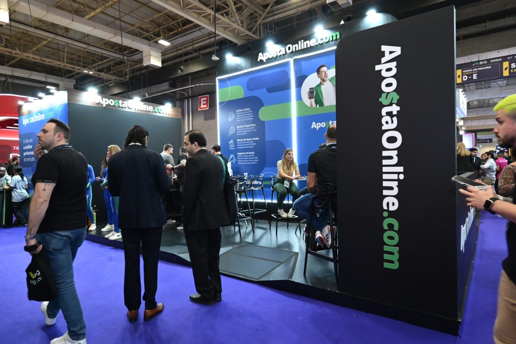 Betting company had its own structure at the event. Image: Kalma Produtora