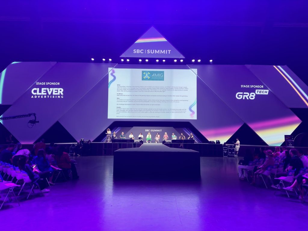 The Association of Women in the iGaming Industry was present at SBC Lisboa