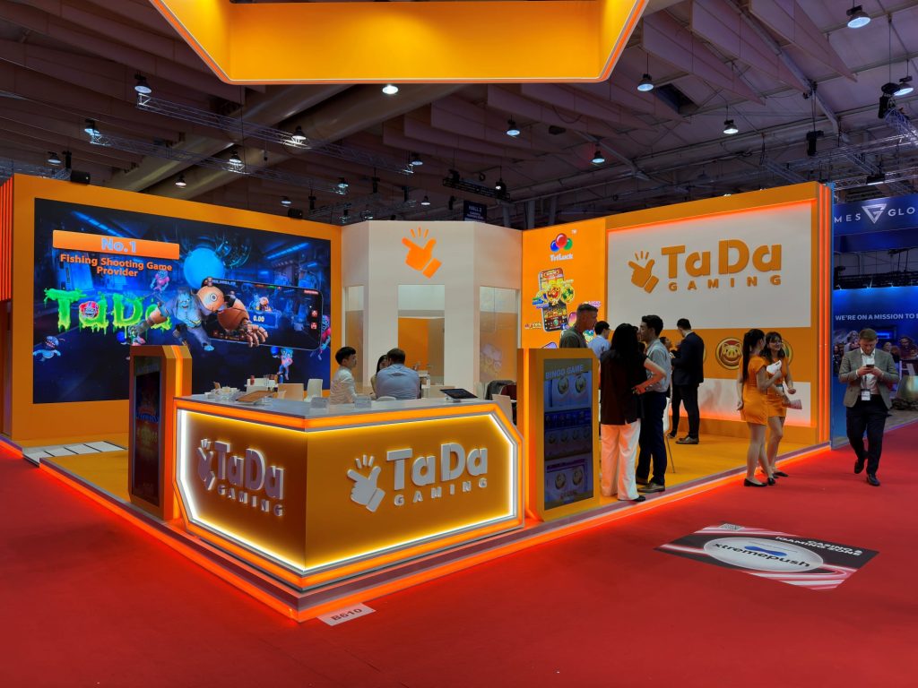 Tada Gaming has its own stand