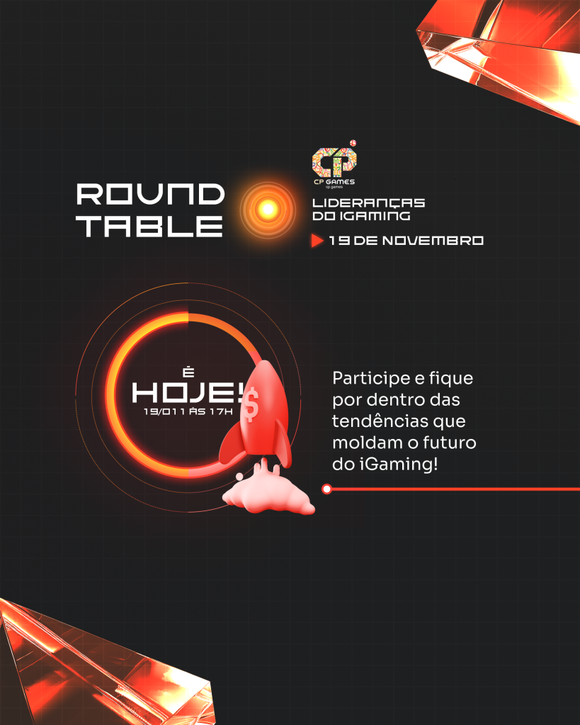 CP Games promove o evento ROUNDTABLE  Lideranças do iGaming