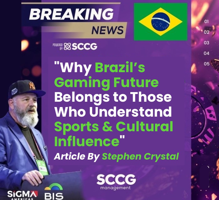 CEO da SCCG, Stephen Crystal analisa o momento do Brasil no cenário global dos jogos