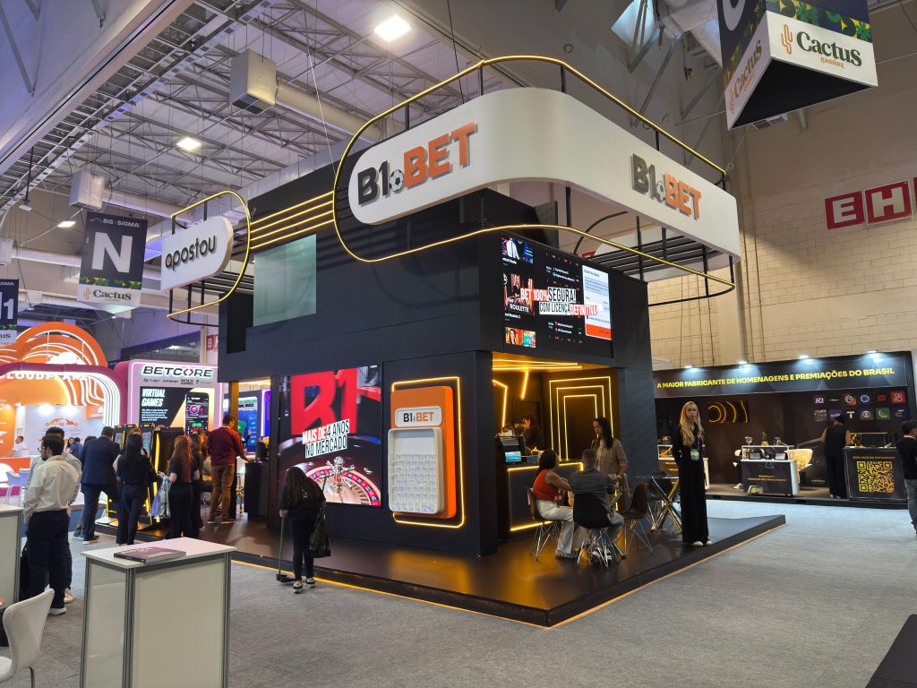 B1.Bet brand at the trade fair