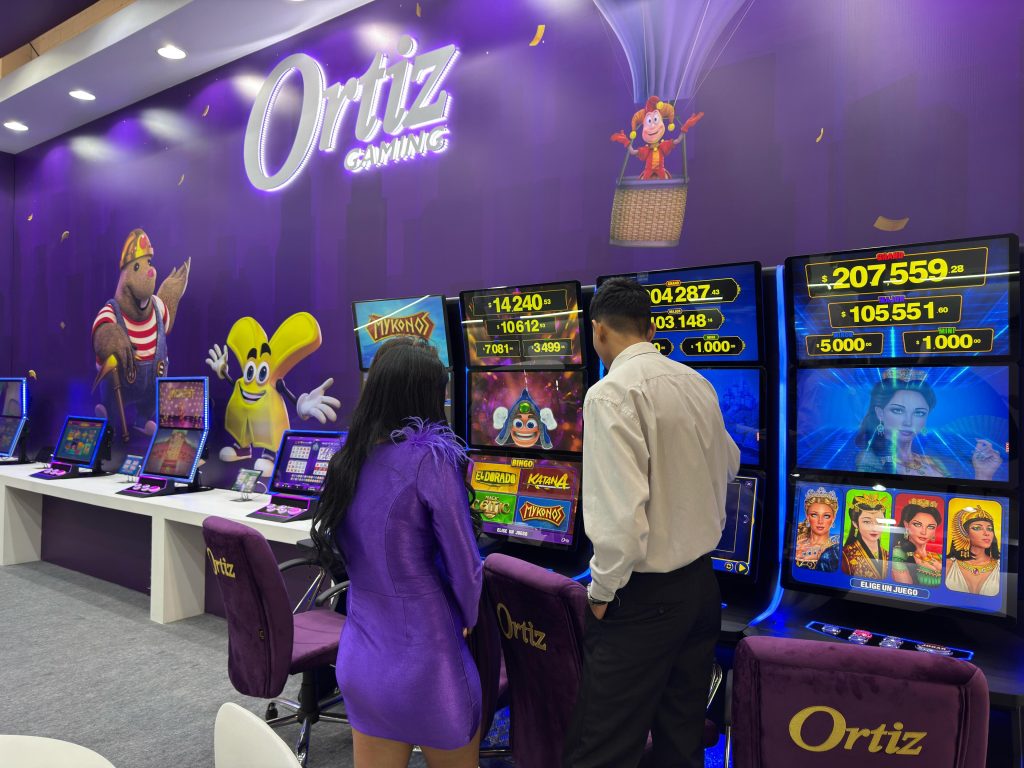 Player is at the trade fair