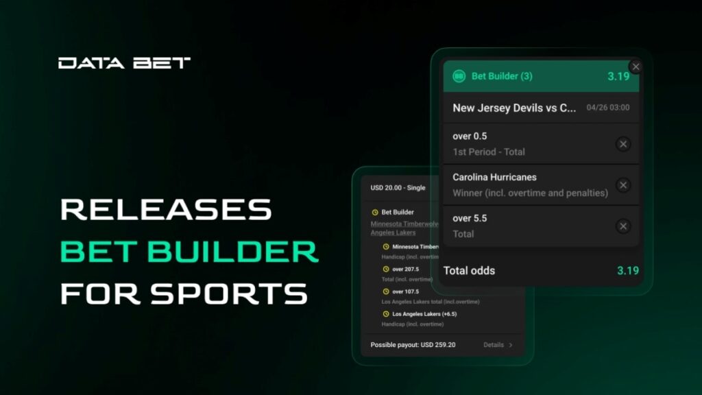 DATA.BET impulsiona as apostas esportivas com o Bet Builder