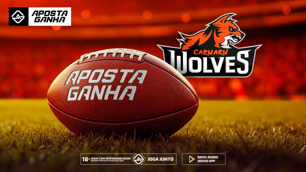 Futebol Americano: Aposta Ganha anuncia parceria com o Caruaru Wolves