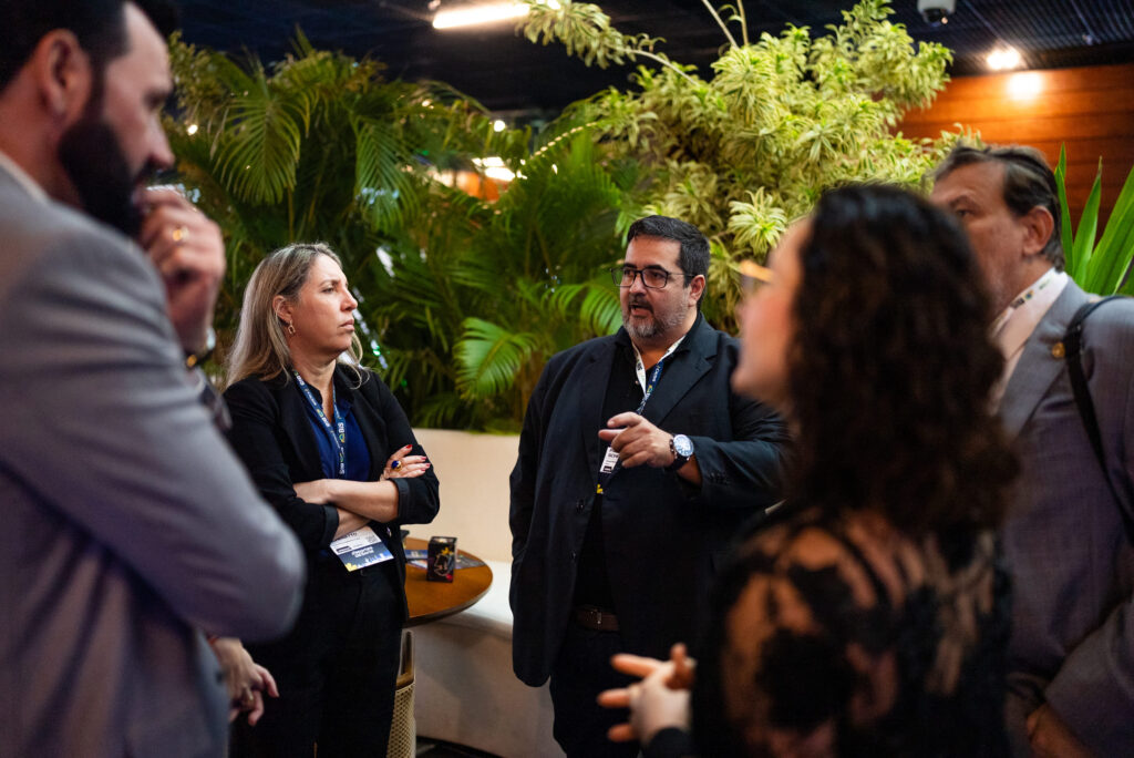The convention provided intense networking among its participants