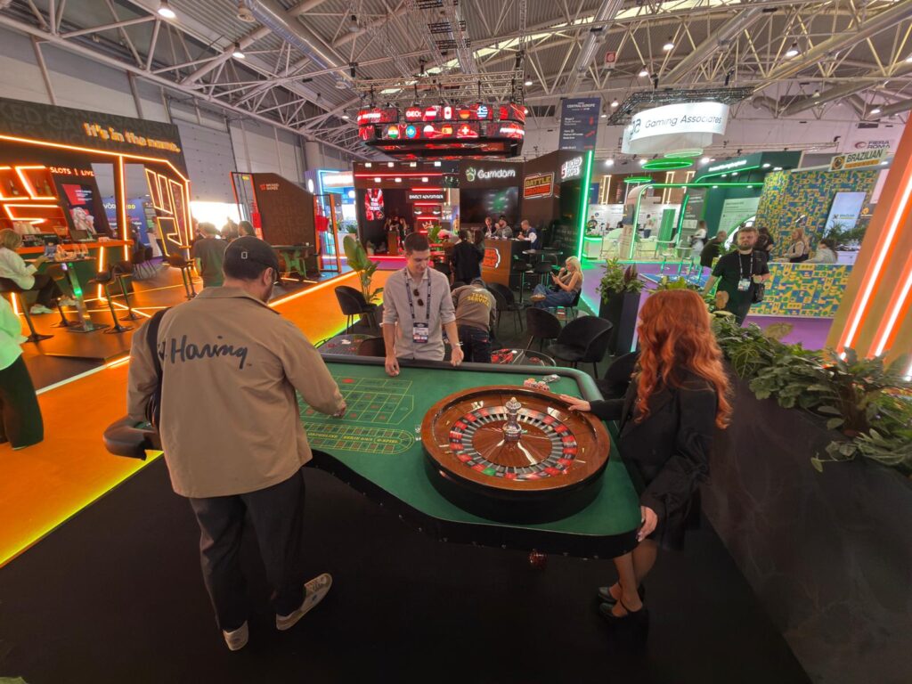 Ativações relacionada ao setor de jogos para entreter os visitantes
