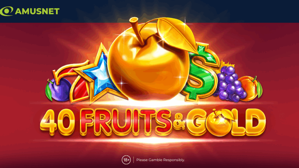 Vitórias suculentas e emoção dourada em 40 Fruits and Gold da Amusnet