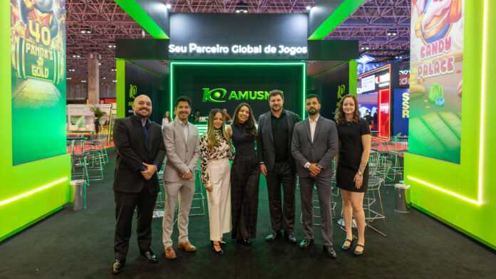 Amusnet reforça seu papel no futuro do mercado de jogos no Brasil durante o SBC Summit Rio