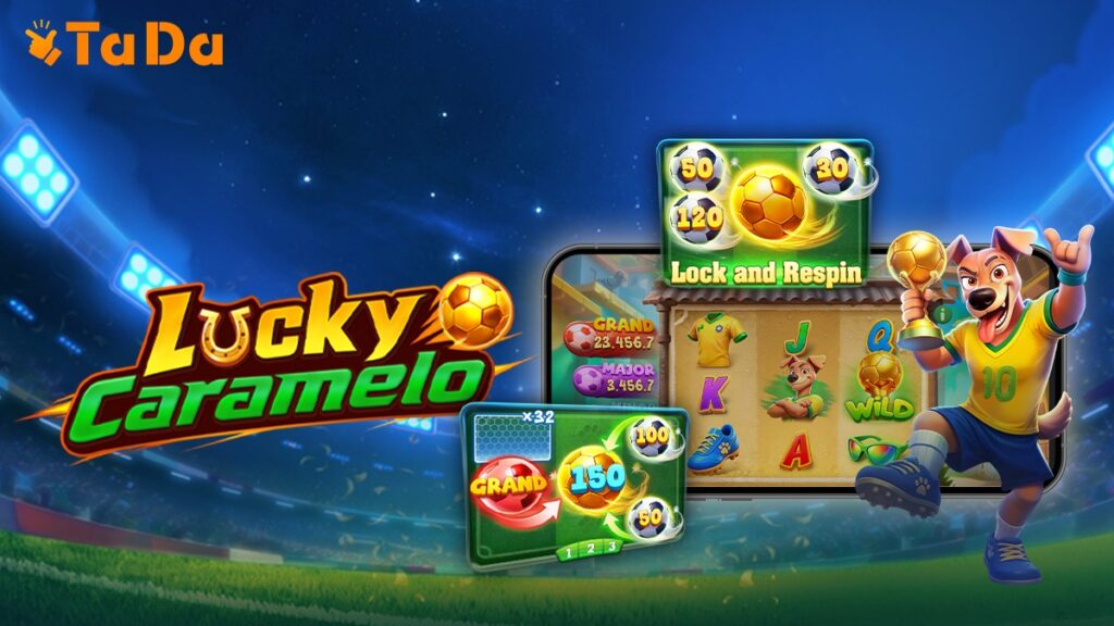 TaDa Gaming lança Lucky Caramelo com temática de futebol e prêmio máximo de até 10.000x