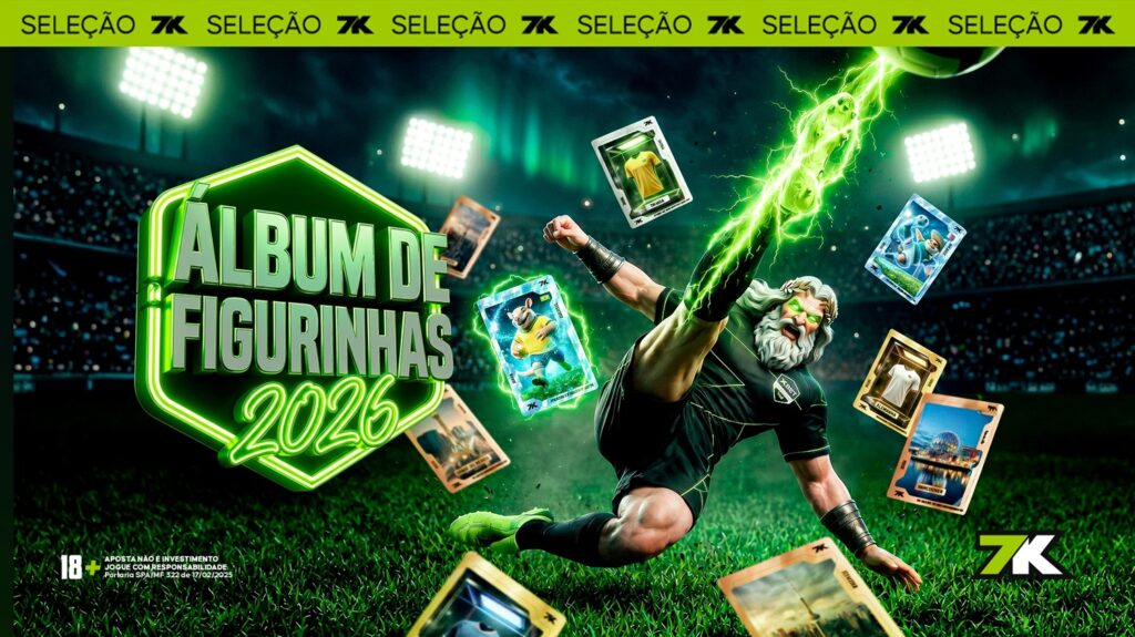 Em clima de Copa do Mundo, 7K lança álbum de figurinhas digital